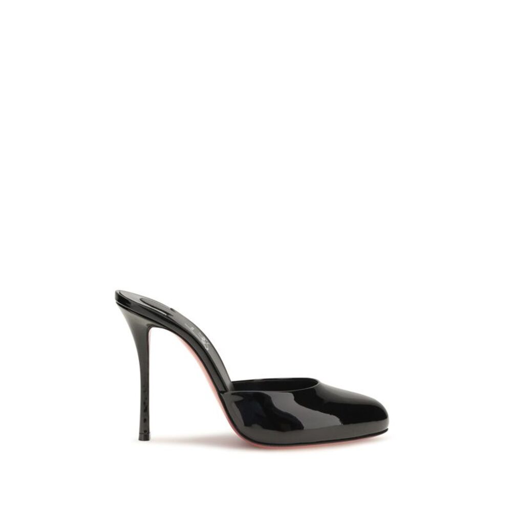 Christian Louboutin Women Dolly Patent Leather Mules